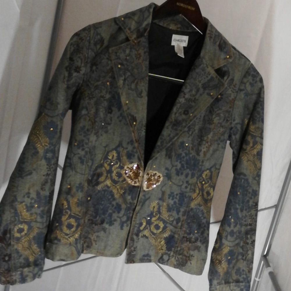 Jean Jacket with Bling